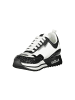 GAELLE PARIS Schwarze Polyurethan-Sneaker
