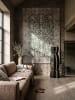 KADIMA DESIGN Teppich Flachgewebe Pflegeleicht HURST Orientalisch Wohnzimmer Floral in Grün