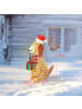 Outsunny Weihnachtsbeleuchtung in Gelb 64L x 20B x 70H cm