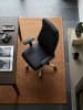 KADIMA DESIGN Bürostuhl PORTO Echt-Leder ergonomisch mit Kopfstütze