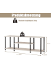 COSTWAY TV-Schrank in Grau