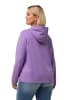 Ulla Popken Sweatshirt in blaues flieder