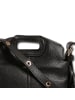 Toscanto Toscanto Handtasche Leder schwarz ca. 24cm