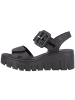 rieker Sandalette in schwarz
