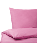 Beliani 3-tlg Bettwäsche-Set HARMONRIDGE in Rosa