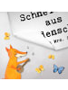 Mr. & Mrs. Panda Gästehandtuch Schneiderin Leidenschaft mit Spruch in Weiß