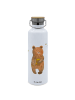 Mr. & Mrs. Panda Trinkflasche Bär Honig ohne Spruch in Weiß