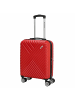 Paradise by CHECK.IN Kingston - 4-Rollen-Kabinentrolley 55 cm (lila) in rot