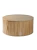 CALICOSY Couchtisch ERNEST in Helles Holz - (W) 75  x (H) 35,5  x (L) 75  cm