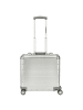 Alumaxx Gemini - 4-Rollen-Businesstrolley 42.5 cm in silber matt