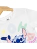 Cerda T-Shirt Disney Stich mit Fransen in Weiß