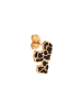 myMo Women Stud Earrings in Rose Gold Black