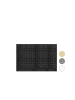 relaxdays 5er-Set: Wandpaneele Steinoptik in Schwarz - 78 x 70 cm