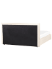 Beliani Bettgestell LAVAUR in Beige - (W) 165 x (H) 100 x (L) 220 cm