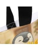 Mr. & Mrs. Panda Shopping Bag Pinguin Pommes Eimer Design mit Sp... in Weiß