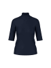 MARC CAIN SPORTS  Basic-Shirt aus Baumwollstretch in Navy