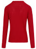 PETER HAHN Strickjacke cotton in ROT