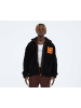 COFI 1453 Fleecejacke Money Oversize in Schwarz
