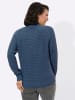 WITT WEIDEN Stehkragen-Pullover in jeansblau