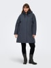 ONLY Carmakoma Langer Parka in Ombre Blue 1