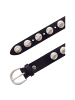b.belt Gürtel Leder in black