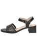 Caprice Sandalette in BLACK NAPPA