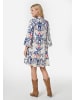 IZIA Women Dress in Offwhite Blue