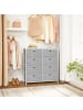 SONGMICS Kommode Bellah in Taubengrau - (B)80 x (H)81.5 x (T)30 cm