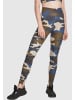 Urban Classics Urban Classics Damen Ladies High Waist Camo Tech Leggings in summerolive camo