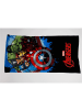 Marvel Marvel Badehandtuch aus 100% Baumwolle Strandtuch 70x140 cm in Mehrfarbig