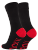 Clark Crown® Socken mit witzigen Sprüchen in Rock´n Roll