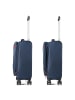 benzi 5825 4 Rollen Kabinentrolley 55 cm mit Dehnfalte blau