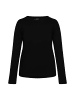 usha BLACK LABEL Strick Pullover in Schwarz