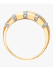 Diamant L'éternel Ehering aus 375 Gelbgold mit Diamant
