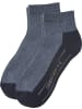 camano Unisex-Sport-Kurzsocken 2 Paar in jeans