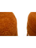 Mauro Ferretti Set mit 2 braunen Aufbewahrungshockern, ø 40x47-32x38 cm