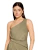 Vera Mont Abendkleid mit Raffung in Herb Green