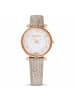 Swarovski Analoguhr für Damen in beige