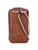 Zwei Mademoiselle MP30 - Handytasche 19 cm in cognac