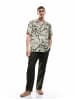 KOTON SHIRTS SS in Khaki Gemustert