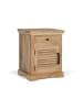 Giner y Colomer Nachttisch aus massivem Mangoholz mit warmer Funktionalität in Brown