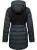 ragwear Winterjacke Ashanta Block in Dark Grey