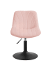 VASAGLE Barhocker Tyra in Rosa - (B)46.5 x (H)(65.5-77.5) x (T)43 cm