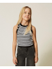 Twinset Top 10822363644246 Schwarz