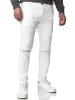 Tazzio Jeans "A100" - Skinny Fit - in Weiß