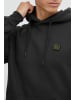 BLEND Kapuzenpullover Sweatshirt in Schwarz