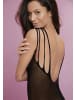 PETITE FLEUR GOLD Bodystocking-Ouvert in schwarz