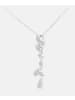 Diamant L'éternel Halskette mit Anhänger aus 375 Weißgold mit Diamant