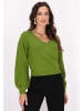 faina Damen Pullover in Grün