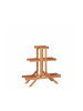 Blumentreppe in Hellbraun - (B)83 x (H)82,5 x (T)28,5 cm
